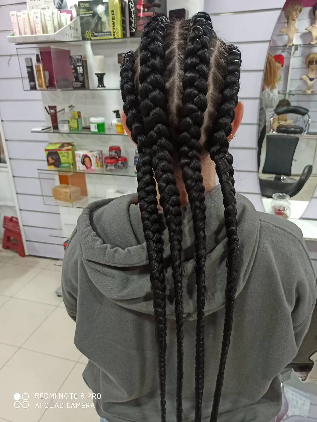 Jumbo braids — four bold statement plaits